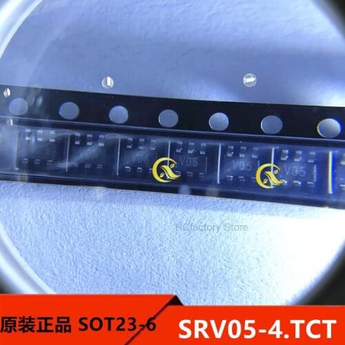 Original TV screen srv05-4.tct v05, diode ESD protection, original product, SOT23-6 package, 10uds Wholesale