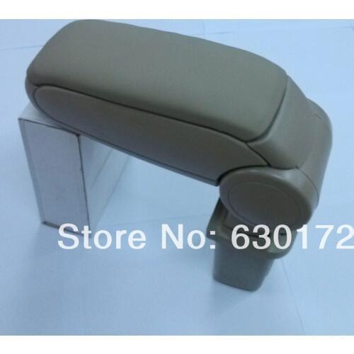 Center Console Armrest (Leatherette Grey) For Honda Jazz / Fit Second Generation
