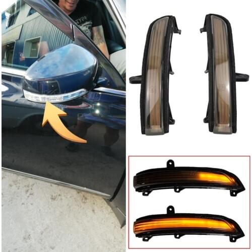 Sequential Rearview Car Side Wing Mirror LED Turn Signal Light For Nissan Teana J32 Maxima Dynamic Indicator Blinker 2008-2013