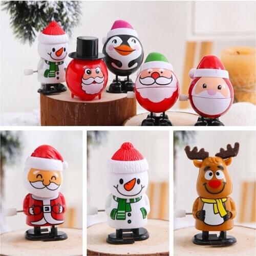 Christmas Gifts Jumping Santa Claus Snowman Elk Toys Festivals Party Kids Guest Gifts Childrens Day Merry Christmas Party Offer