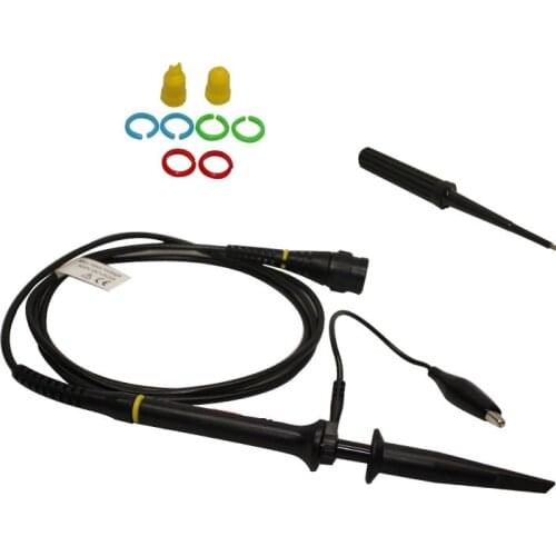 P7060 Oscilloscope Probe 600VDC+ AC Vp-p 10:1 60MHz Alligator Clip Test Probe Accessories