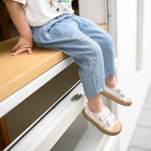 Toddler Boys Pants Summer Casual Anti-mosquito Pants for Boy Elastic Waist Kids Harem Pants 2 3 4 5 6 7 Years Children Pants