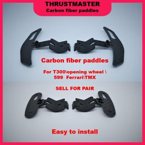 Thrustmaster T300RS T300GT TS-PC carbon fiber paddle shifter mod Modification Parts Accessories