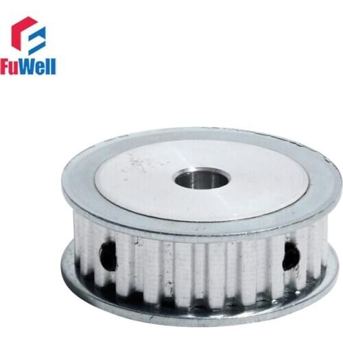 XL-24T Timing Pulley XL Type 24Teeth Transmission Belt Pulley 11mm Belt Width 5/6/7/8/10/12/15/18mm Bore Synchronou Gear Pulley