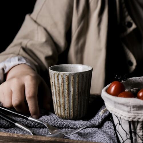 150ml Japanese Tea Cup Ceramic Retro Tea Bowl 1 Master Water Cup Tea Cup Coffee Cup Container Kung Fu Tea Set Wine Crafts