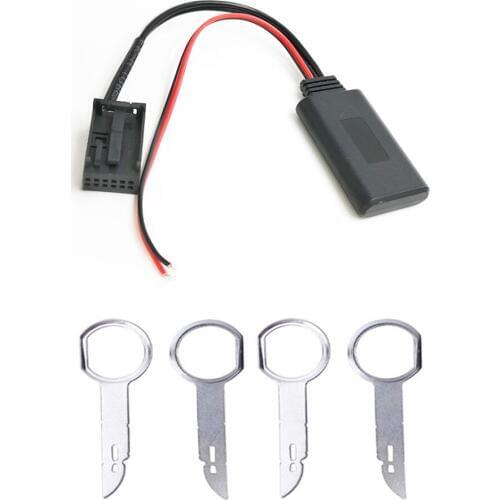 Biurlink 6000CD Bluetooth Music Adapter Wireless Bluetooth Aux-in Audio Cable Adapter For Ford Focus Mondeo 6000 CD