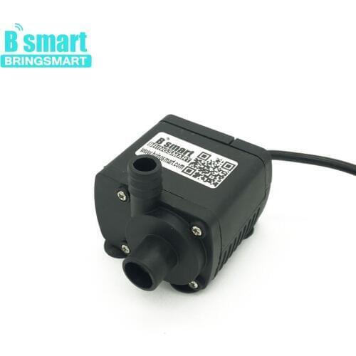 Bringsmart JT-280A 400L/H 2M DC 4.5-12V Brushless Water Pump Submersible Fountain Pump DC 12V Solar Mini Pump