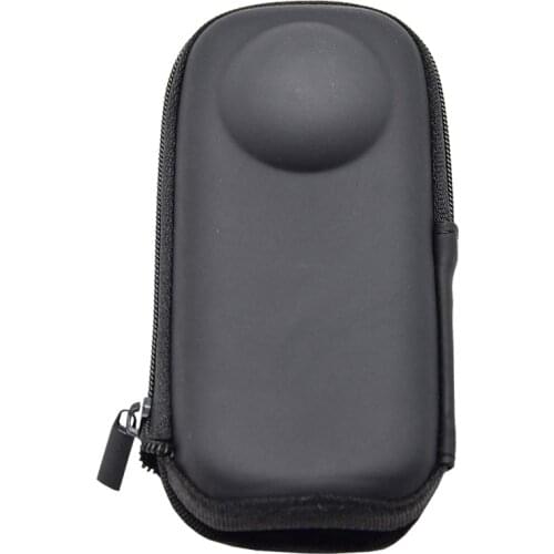 Carrying Case Waterproof PU Lens Cap Portable Storage Bag Protective Cover for Insta360 One X2 /X Camera