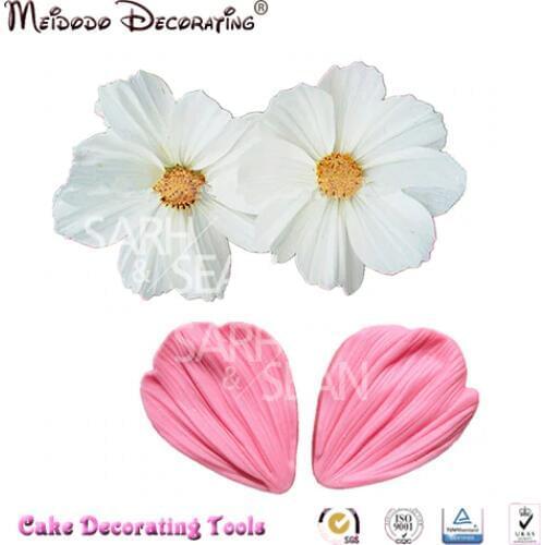 Daisy Flower Silicone Cake Mold Fondant Cake Decorating Tools Fondant Silicone Mold Cake Decoration Baking Tools for Cake