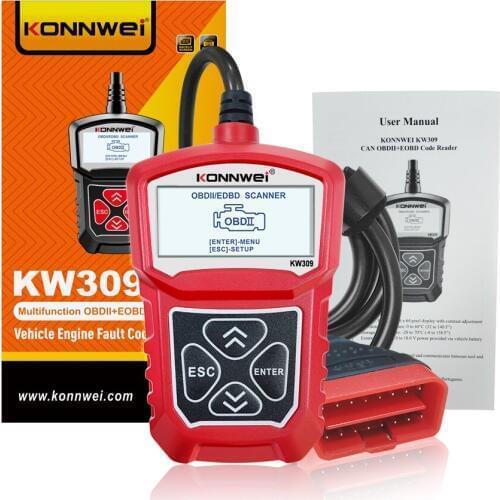 LED Display Car Check Engine Code Reader Scanner For Honda Nissan Chevrolet Ford Chrysler Dodge ELM327 OBD2 Diagnostic Tools