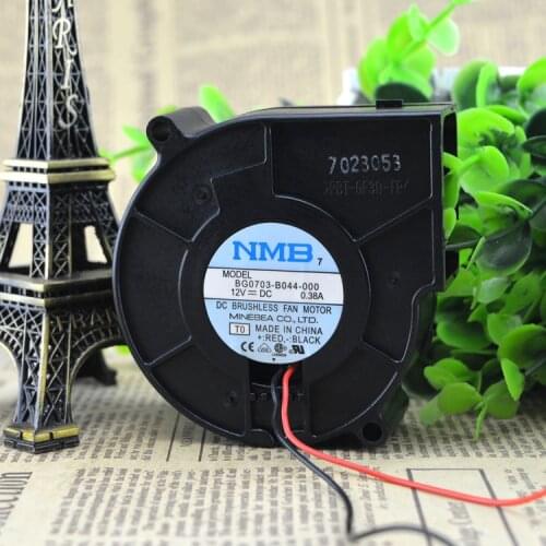 For NMB BG0703-B044-00L 7cm7530 12v turbo fan large air volume modification 0.38A