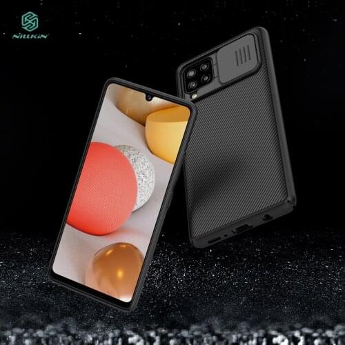 For Samsung Galaxy A42 5G Case NILLKIN Slide Camera Protection Case For Samsung Galaxy A42 5G Anti-skid Camshield Cover Cases