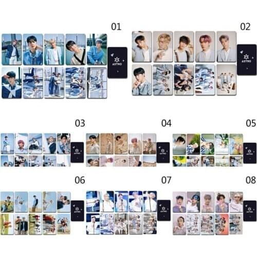 10Pcs/Set Kpop ASTRO Lomo Card HD Double-side Print High Quality Photocard Photo Album Card