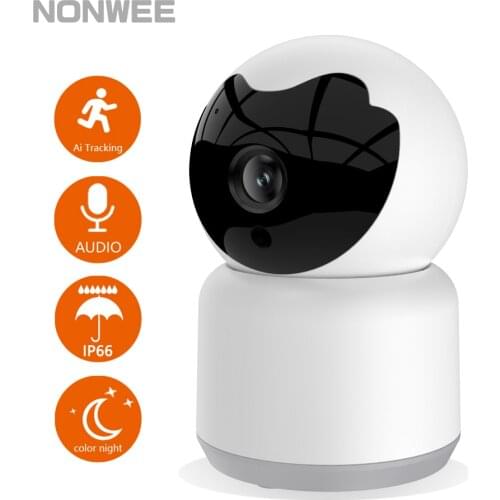 1080P Wifi IP Camera 2MP Motion Two Voice Alert AI Human Detection Audio IR Night Vision Video CCTV Surveillance Baby Monitor