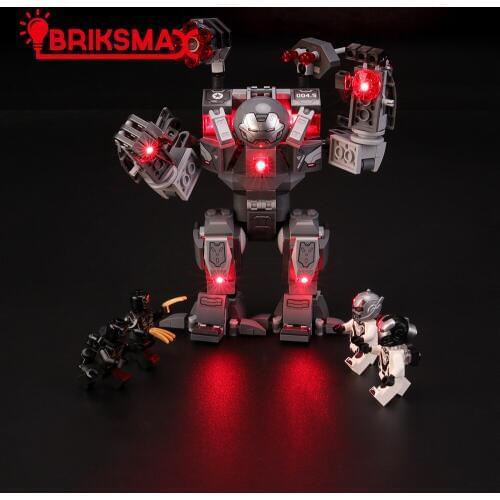 BriksMax Led Light Set For 76124 War Machine Buster