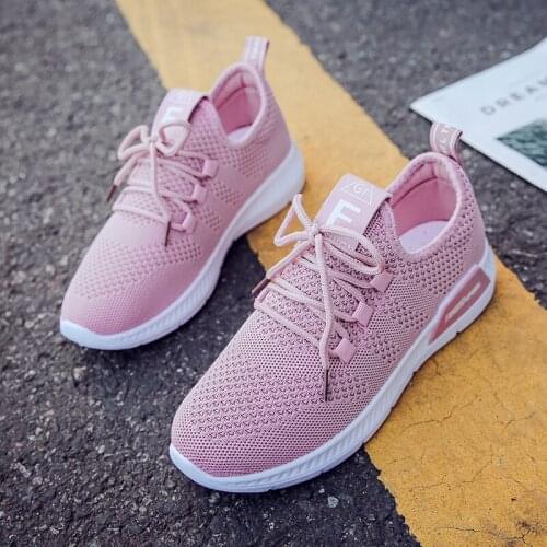Women Shoes Female Sneakers Casual Sports Shoes New Fashion Spring Breathable Korea Style Casual Mesh Shoes Zapatos De Mujer