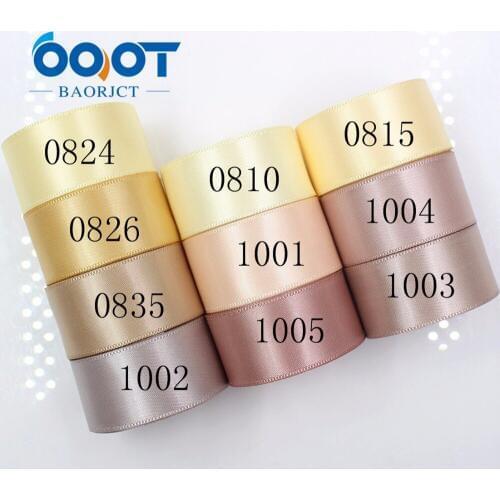 184062,1'' 25mm 10yards Solid color satin ribbon,DIY handmadeHair accessories Material wedding gift wrap,Baking cake decoration