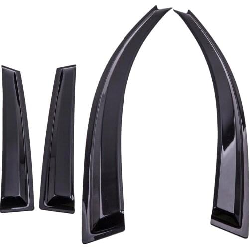 Window Visor Rain Guard Sticker Design For Mazda 3 Hatchback 5Door 2004-2009