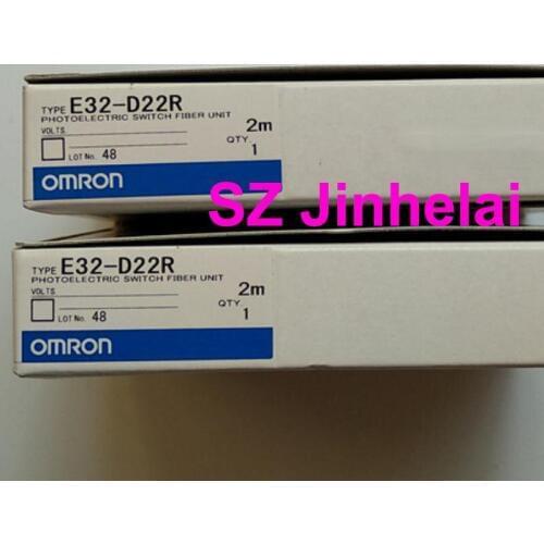 OMRON E32-D22R Authentic original PHOTOELECTRIC SWITCH FIBER UNIT 2M