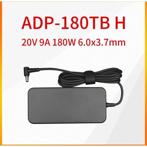 Original ADP-180TB H 20V 9A 180W 6.0x3.7mm Power Adapter for ASUS ROG 14 GA401 ADP 180TB H