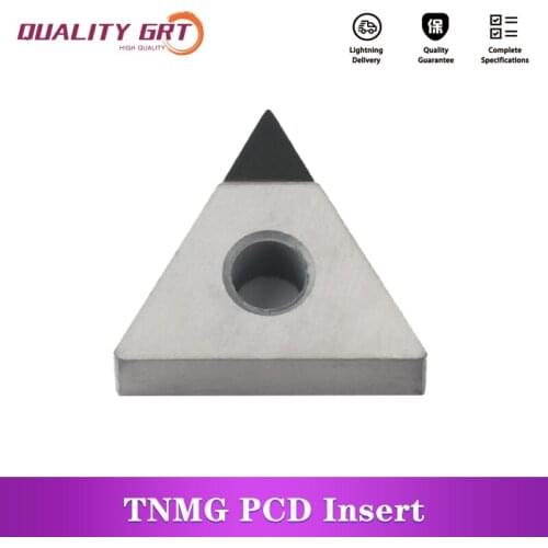Q.Grt Diamond Insert TNMG160404 TNMA TNMG160408 Turning Tools CNC Lathe Cutter Carbide Insert For Turning Aluminum Brass PCD CBN