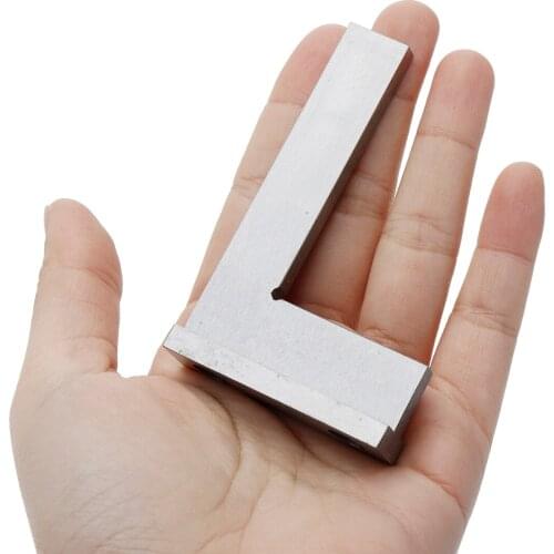 Machinist Square 90 Precision-Angle Gauge Corner Ruler Wide Base 5 Size DIN875-2 Grade Stainless Steel Measuring Tool