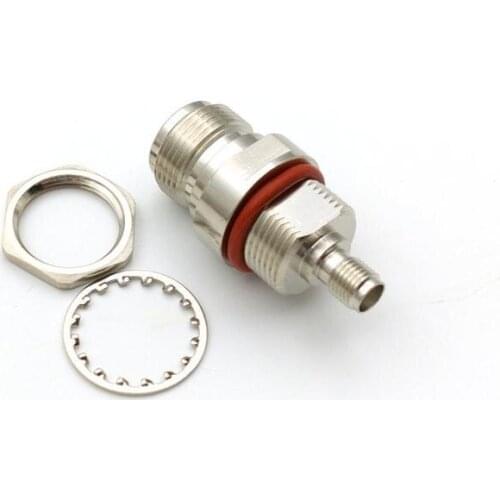SMA female to N type female straight chassis bulkhead nut New