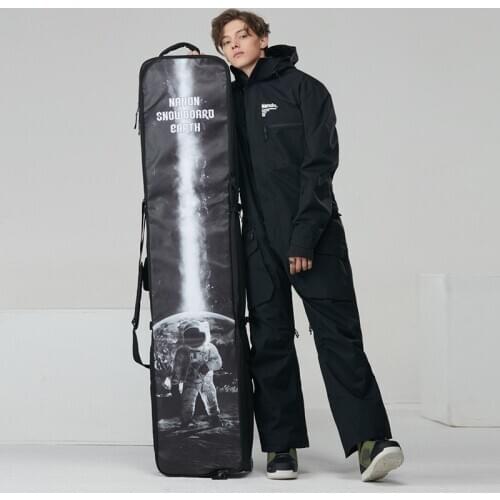 Snowboard Bag Men Women Waterproof Outdoor Sports Bag Large Capacity Ski Bag 152/165/175 cm Snowboard Backpack With Wheels