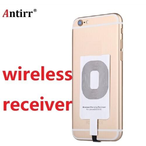 Universel Qi Sans Fil Chargeur Recepteur for iPhone Adaptateur Recepteur Recepteur Pad Bobine Android Telephone Micro USB Type C