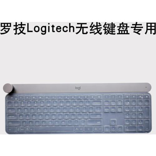 Waterproof dustproof Clear Transparent Silicone Keyboard Cover protectors For Logitech Craft Advanced MX Keys keyboard