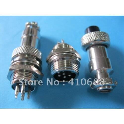 XLR Audio Cable Connector 6 Pin 16mm Chassis Moun 30 Pcs Per Lot High Quality Hot Sale