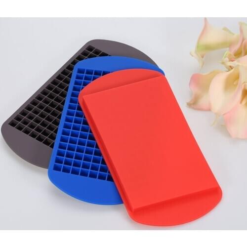1pc 160 Grids Silicone Ice Cubes Frozen Mini Food Grade Ice Tray Fruit Maker Bar Party Pudding Tool Kitchen Accessories