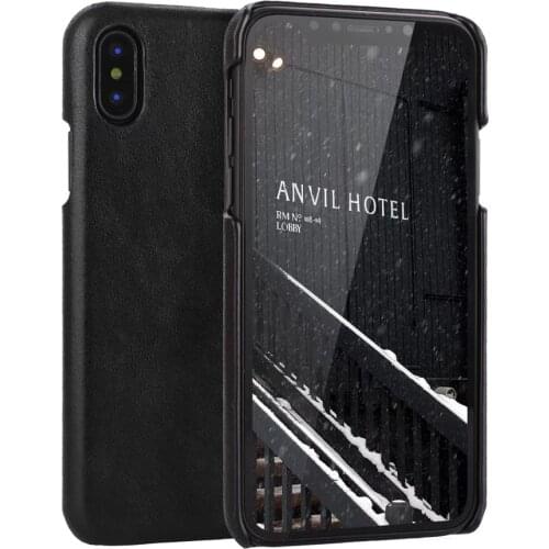 100% Real Leather For Iphone11 11pro 11promax Phone Back Cover Business Matte Design For Iphone 7 8plus Phone Case