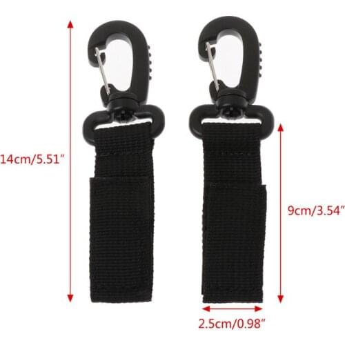 HX5D 2pcs/Set Stroller Hooks Wheelchair Stroller Pram Carriage Bag Hanger Hook Baby Strollers Shopping Bag Clip Stroller