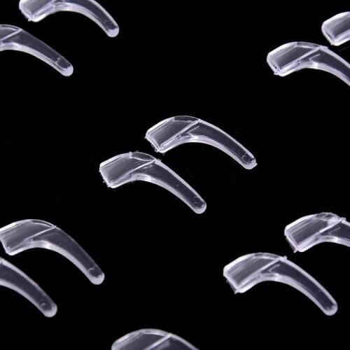 20pcs=10pairs Silicone Glasses Ear Hooks Tip Anti Slip Holder Ear Grip Hooks For Eyeglasses Eyeglasses Grip Eyewear Accessories