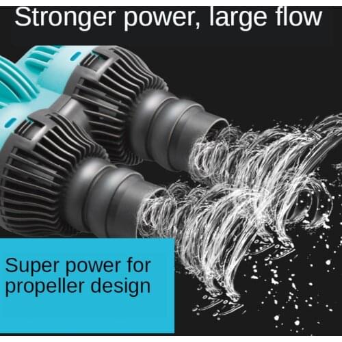 Aquarium Wave Maker Pump Single Double Magnet Head 360 dergee Adjustable Wave Flow Pump for Fish Tank 220/240V Wave Water Pump
