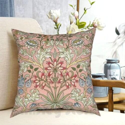 William Morris Design Pillow Case Printed Home Soft Throw Pillow William Morris Pattern Morris Floral Vintage Flowers