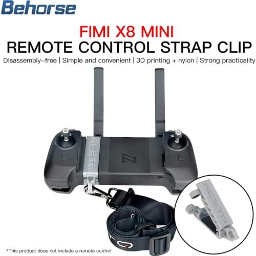 FIMI X8 Mini Remote Control NeckStrap Buckle Fixed Clip with Lanyard for FIMI X8 Mini Drone Accessories