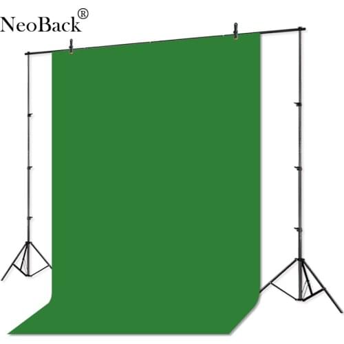 NeoBack 10x20ft 3x6m Chromakey Photo background Photography Backdrop Studio Video Muslin Cotton Fabric Green Screen CKG1020