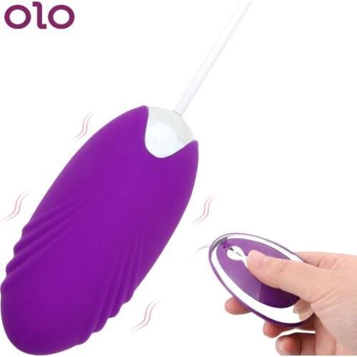 OLO G-Spot Massager Vibrating Egg Bullet Vibrator Clitoris Stimulator Faloimitator Sex Toys for Women Adult Sex Products