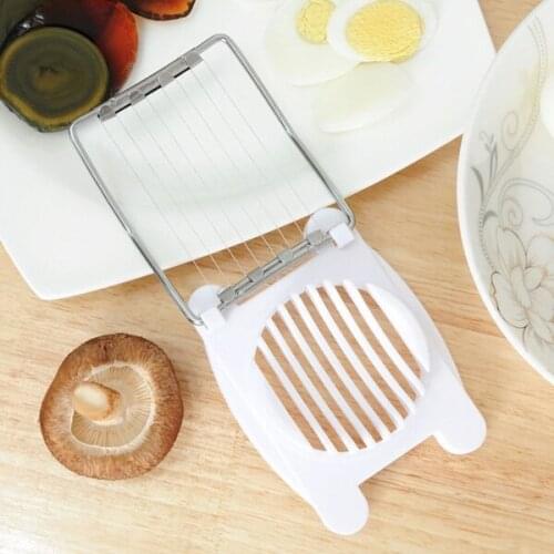 Newest hot stainless steel boiled egg slicer slicer tomato cutter for cooking tools kitchen tools cooking gadgets eggs