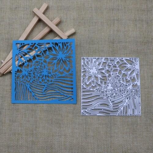 New Arrival Square Metal Cutting Dies Stencil Greeting Card Decoration DIY Scrapbooking Scrapbook Paper Photo Album