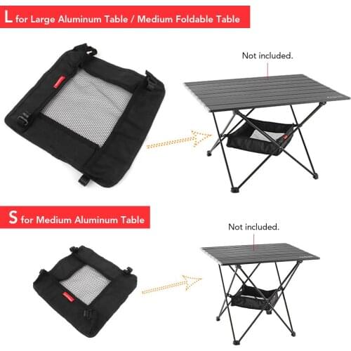 Outdoor Camping Portable Foldable Storage Hanging Basket Camping Mesh Storage Package Mesh Rack