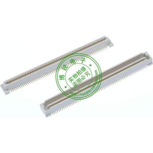 Board -to-board connector spacing 0.8 120P male end female end height height 4.6 3.7 5 gold-plated high close