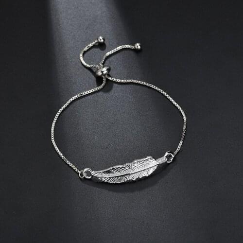 YADA ( Hot Sale ) Leaf Bracelets&Bangles For Women Stainless Steel Bracelets Crystal Jewelry Bracelet Pulseira Feminina BT200270