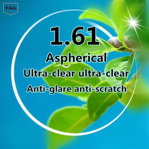 1.61 lens anti-fatigue computer radiation aspherical lens prescription glasses lens myopia optical glasses men