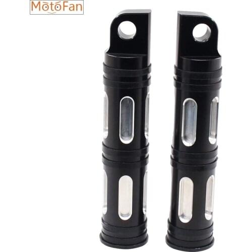 1 Pair Motorcycle Foot Pegs CNC Cut Front & Rear Foot Pegs Foot Rests Compatibility For Harley