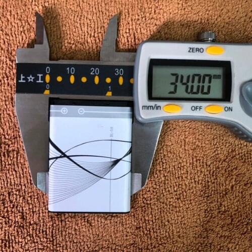 10PCS 3.7V Rechargeable LI-ION BL-5B 890mAh Battery Replacement For Nokia 7260 7360 N80 3220 5140 5300XM 5320XM 5500 5200 6120