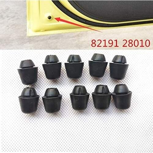 10Pcs Car Door Dampers Buffer Rubber Pad Cover Anti Shock Cap For Hyundai Elantra Sonata Accent ix35 IX45 MISTRA VERNA