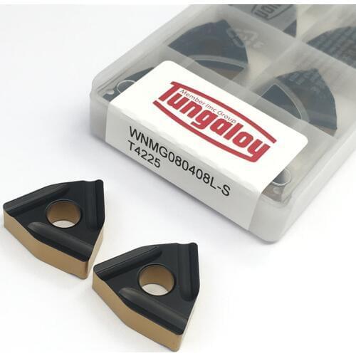 100% Original 10PCS WNMG080408L S T4225 High Quality For Steel Parts Turning Tool Carbide Inserts Metal CNC Machine Parts Tool